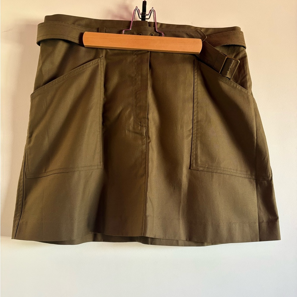 NEW WITHOUT TAGS Banana Republic Factory Twill Utility Mini Skirt